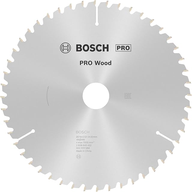 Bosch Optiline Wood Kreissägeblatt 216 mm, Produktfoto