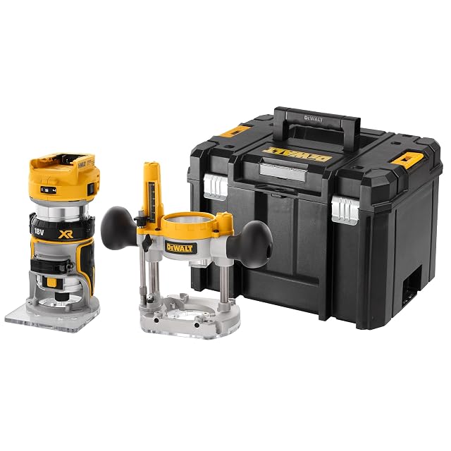 DeWalt DCW604NT Akku-Oberfräse, Produktfoto