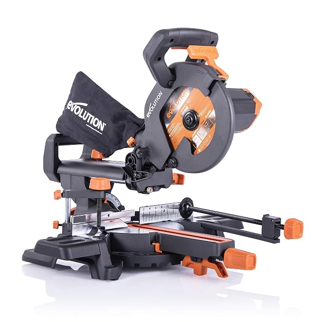 Evolution Power Tools R210SMS+ Kapp- und Gehrungssäge, Produktfoto