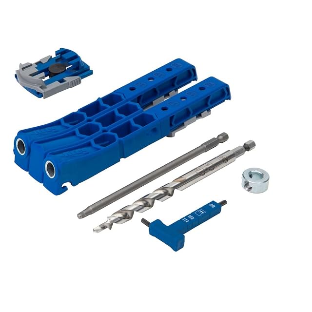 Kreg Pocket-Hole Jig 320 mit Bohrer, Zwingenadapter und Koffer, Produktfoto