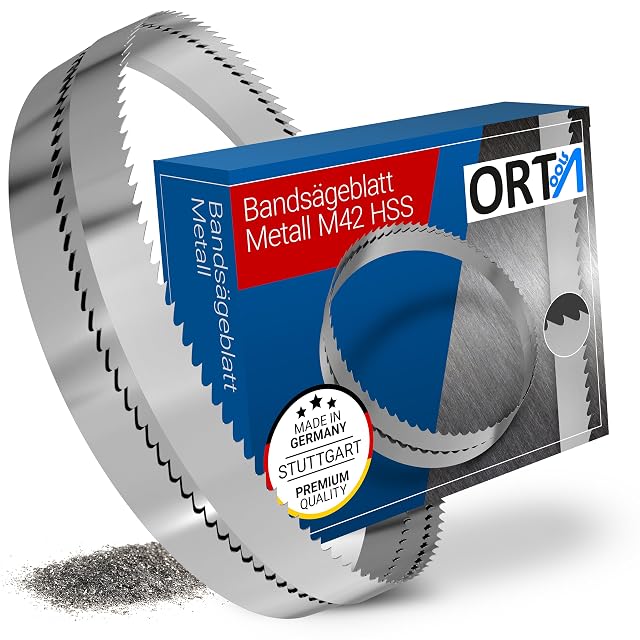 Orta Bimetall-Bandsägeblatt M42, Produktfoto